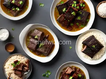 Short Ribs Slow-Roasted in Coconut Milk