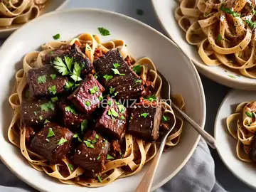 Short Ribs with Tagliatelle