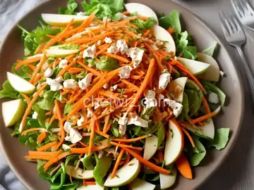 Shredded Apple Carrot Salad