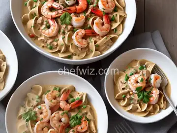 Shrimp & Scallop Stroganoff