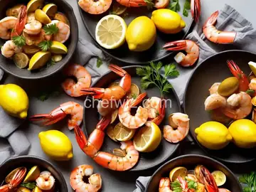 Shrimp Boil with Clams and Lemon