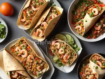 Shrimp Burritos