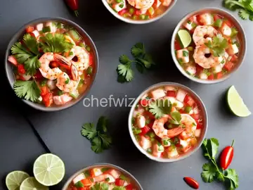 Shrimp Ceviche "Cocktail"