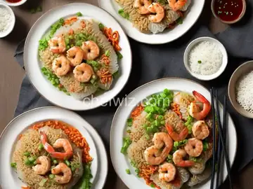Shrimp Cheung Fun (Rice Rolls)