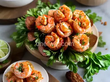 Shrimp Cocktail Cheese Ball Appetizer