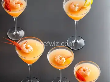 Shrimp Cocktail with Horseradish Cocktail Sauce