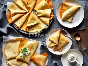 Shrimp Crêpes