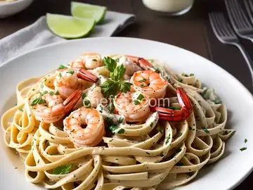 Shrimp Fettuccine Alfredo