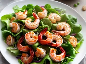 Shrimp Garden Salad