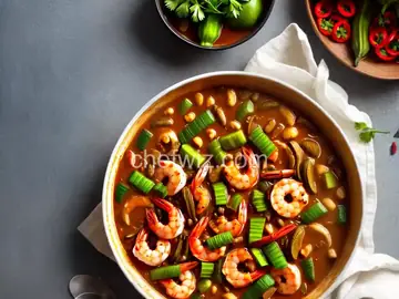 Shrimp Gumbo with Okra