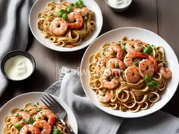 Shrimp Linguine