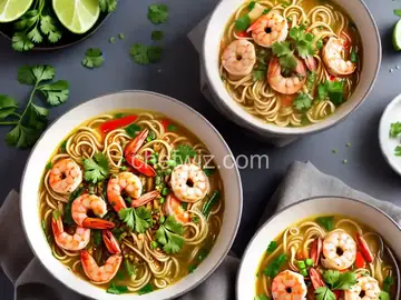 Shrimp Noodle Soup