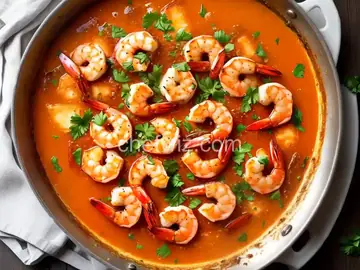 Shrimp Saganaki Recipe