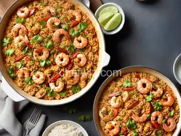 Shrimp, Sausage, and Fish Jambalaya