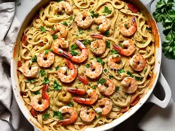 Shrimp Scampi Tetrazzini