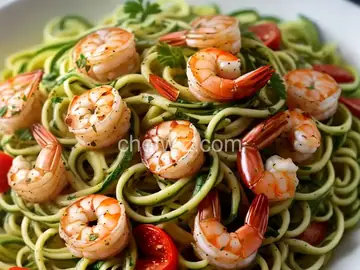 Shrimp Scampi Zoodles