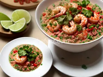 Shrimp Seviche "Xni Pec" (Seviche de Camarones Xni Pec)