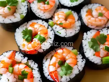 Shrimp Sushi Rolls
