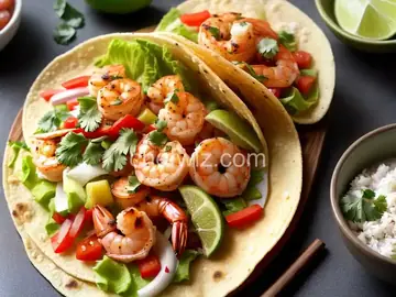 Shrimp Tacos with Pineapple