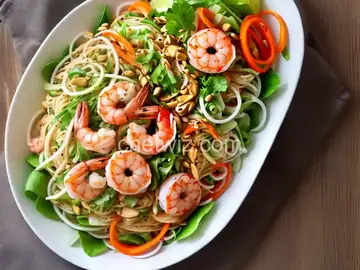 Shrimp Vermicelli Salad