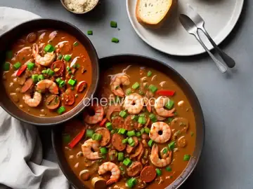 Shrimp and Andouille Gumbo