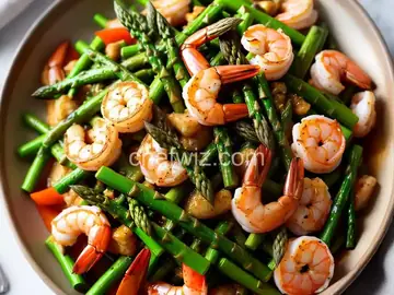 Shrimp and Asparagus Stir-Fry