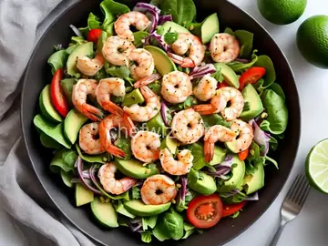 Shrimp and Avocado Salad
