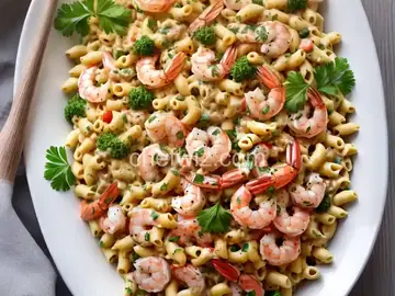 Shrimp and Crab Macaroni Salad