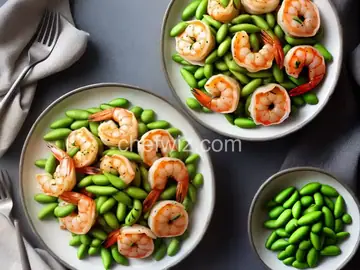 Shrimp and Edamame Dumplings
