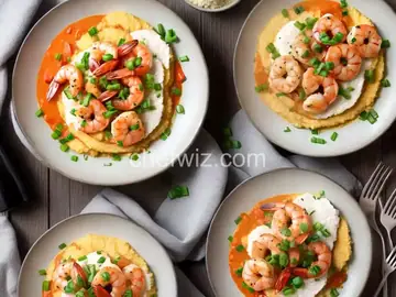 Shrimp and Grits Louisiana Style