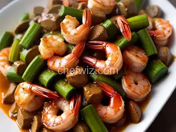 Shrimp and Okra With Sausage