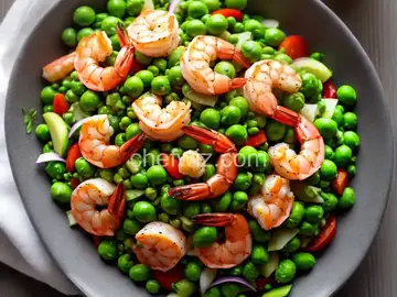 Shrimp and Pea Salad