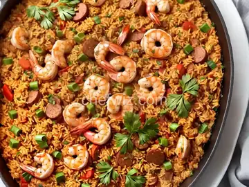 Shrimp and Sausage Jambalaya