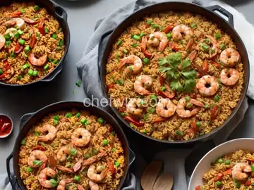 Shrimp and Smoked Sausage Jambalaya