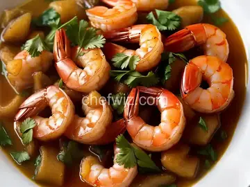 Shrimp in oyster sauce