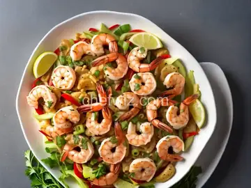 Shrimp with Garlic Sauce