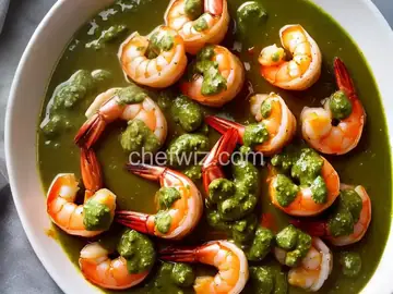 Shrimp with Green Sauce Recipe