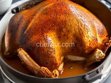 Sideways Turkey Cake