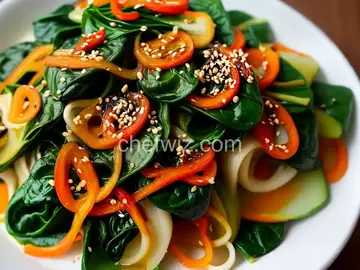 Sigeumchi Namul (Korean Marinated Spinach Banchan)