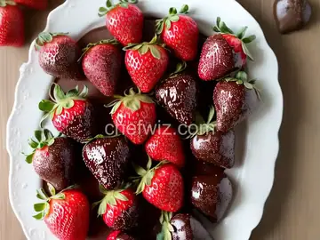 Simple Chocolate-Covered Strawberries
