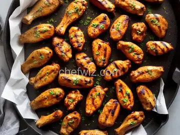 Simple Delicious Grilled Chicken Wings
