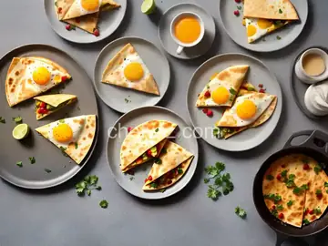 Simple Egg and Cheese Breakfast Quesadillas