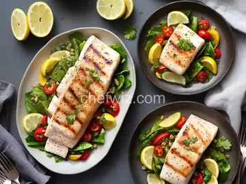 Simple Grilled Halibut Recipe