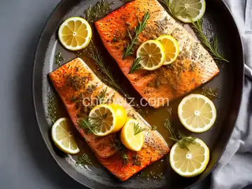 Simple Lemon-Herb Roasted Salmon
