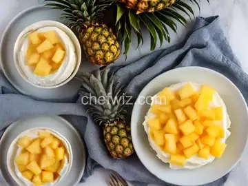 Simple Pineapple Sherbet
