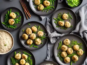 Simple Pork and Scallion Dumplings Recipe