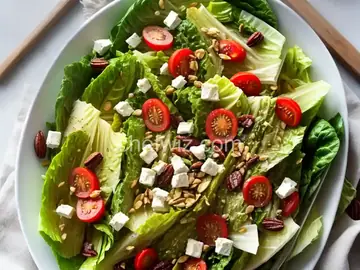 Simple Romaine Salad