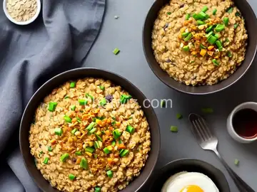 Simple Savory Oatmeal