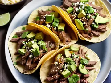 Simple Slow-Cooked Korean Beef Soft Tacos