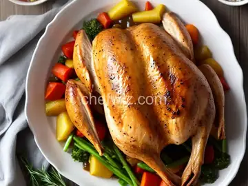 Simple Slow Roast Chicken